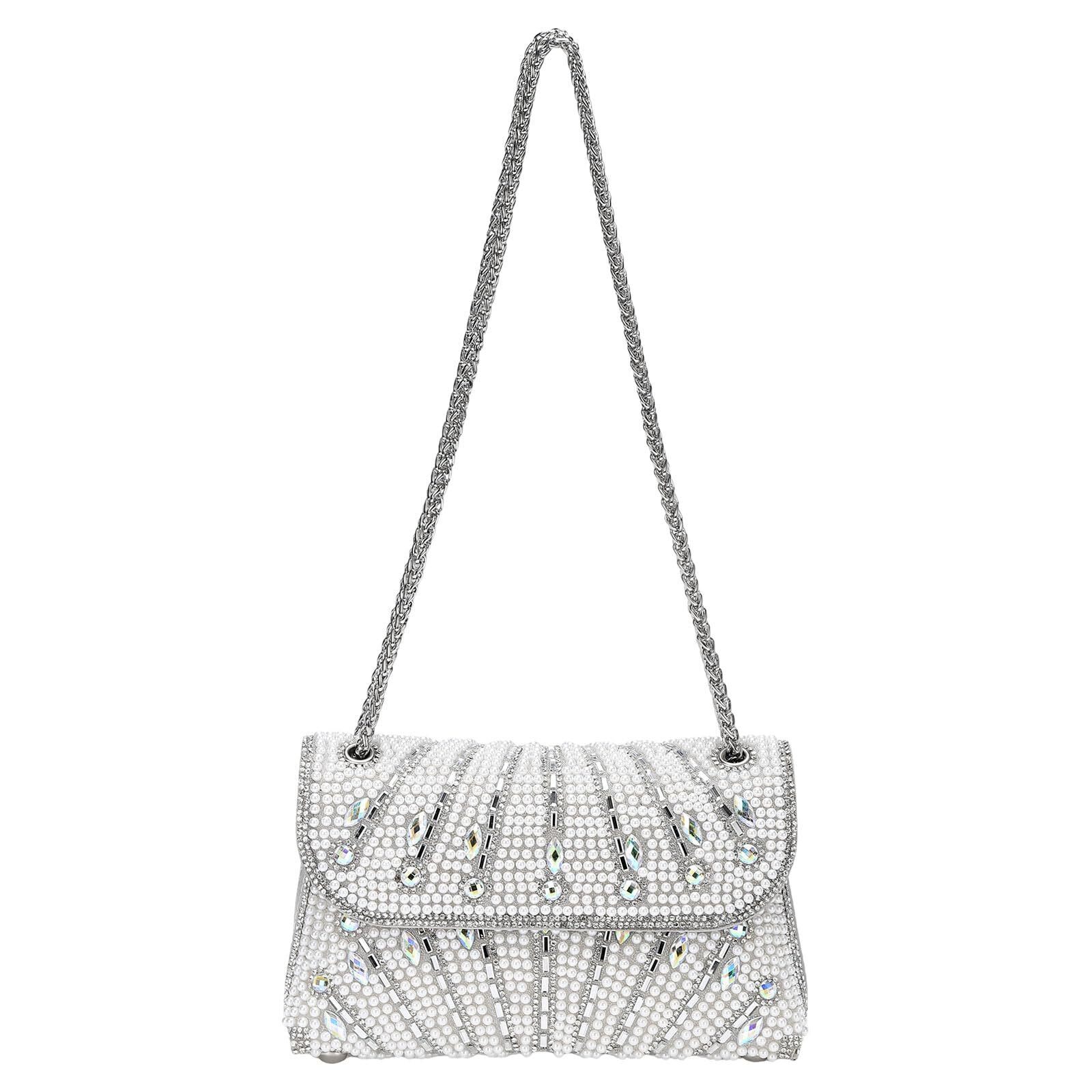 2580 Evening Bags Clutch Purses Formal, Beaded Purses Crystal Rhinestone